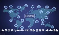 如何使用tpWallet进行批量转